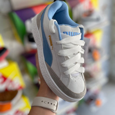 Puma cinza azul