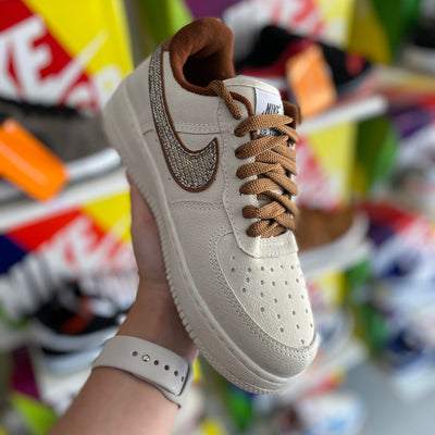 Air force marrom glitter