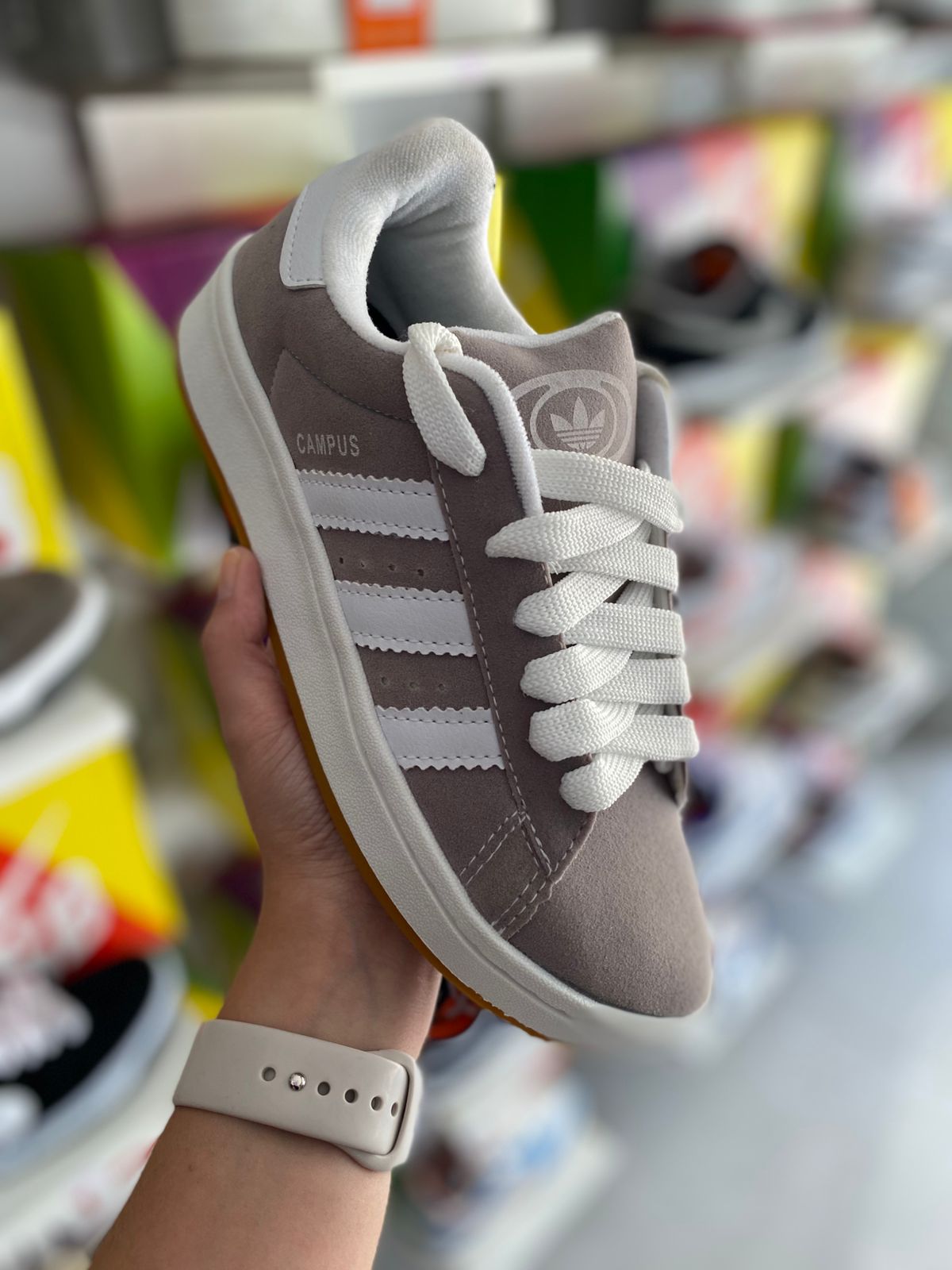Adidas campus cinza