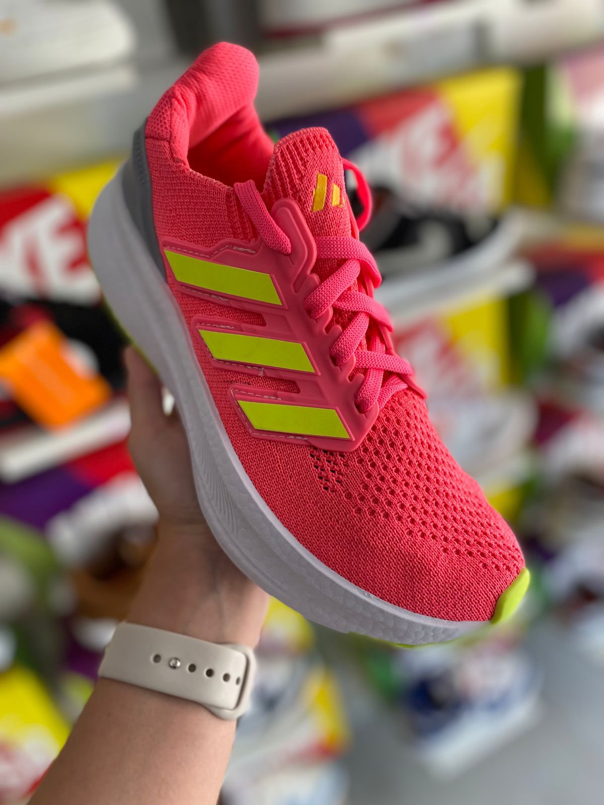 Adidas ultraboost rosa fluorescente