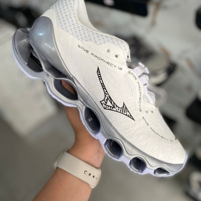 Mizuno 12 molas branco