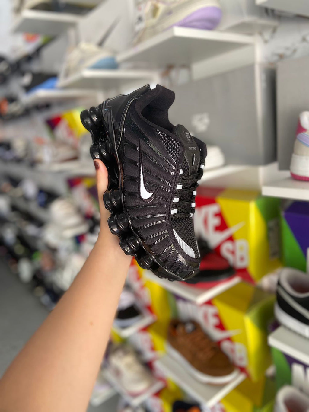 Nike 12 molas  preto