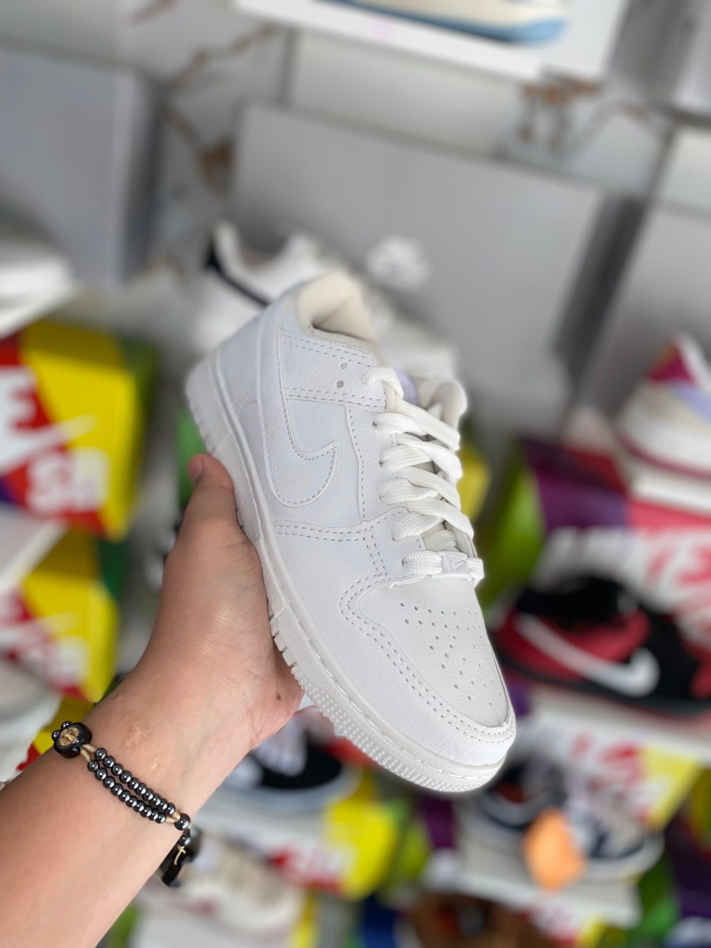 nike dunk branco branco