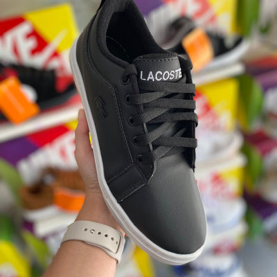 Lacoste preto cadarço