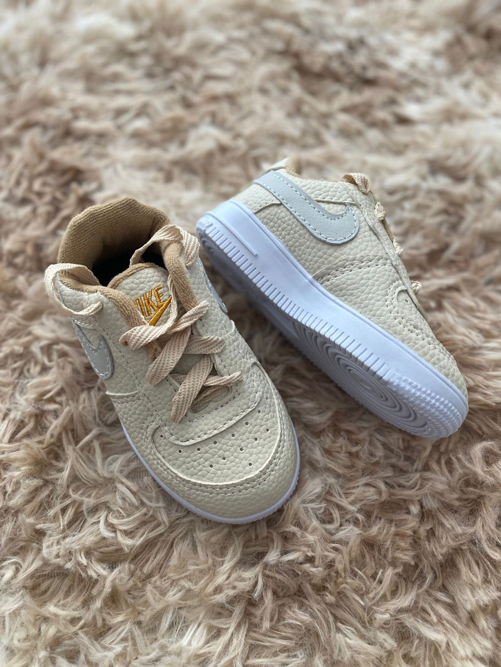 Nike air bege infantil infantil